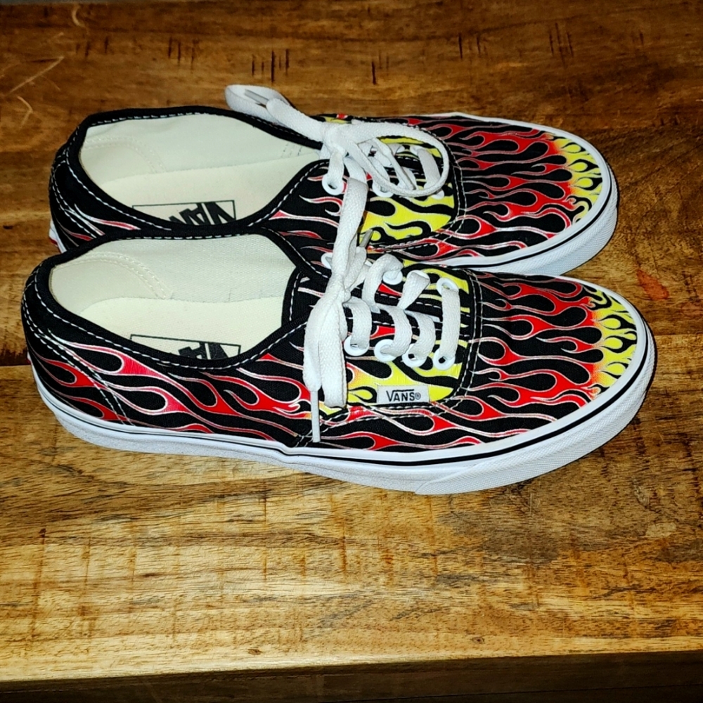 Authentic Vans Unisex MashUp Flames W8 M6.5 CHIEFS